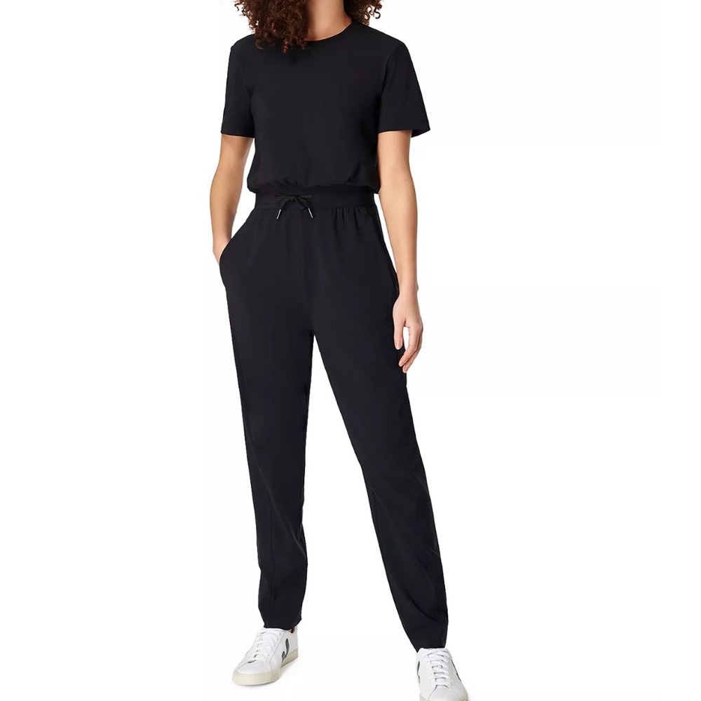 Sweaty Betty Black Explorer Jumpsuit M